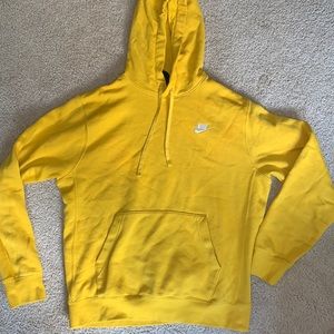 Yellow nike hoodie